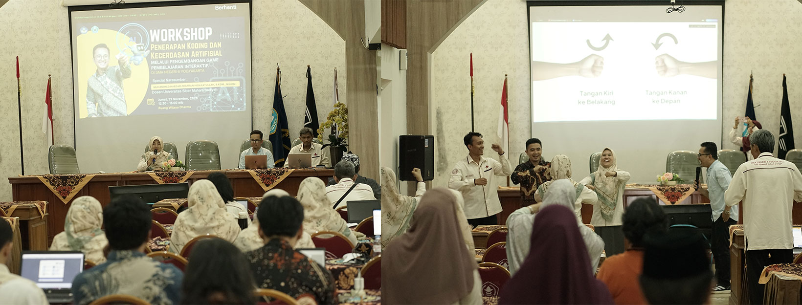SMA Negeri 6 Yogyakarta Gelar Workshop Koding dan AI