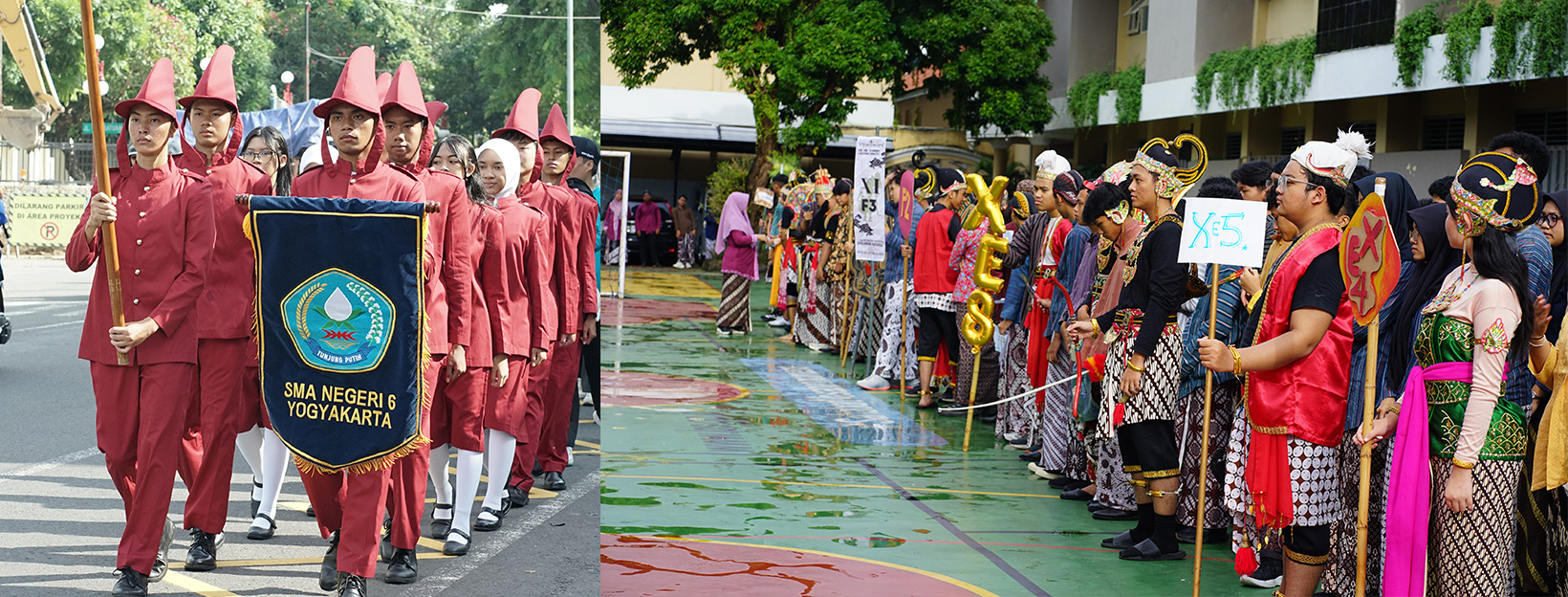 SMA Negeri 6 Yogyakarta Meriahkan Hari Jadi ke-271 DIY dengan Kirab Budaya