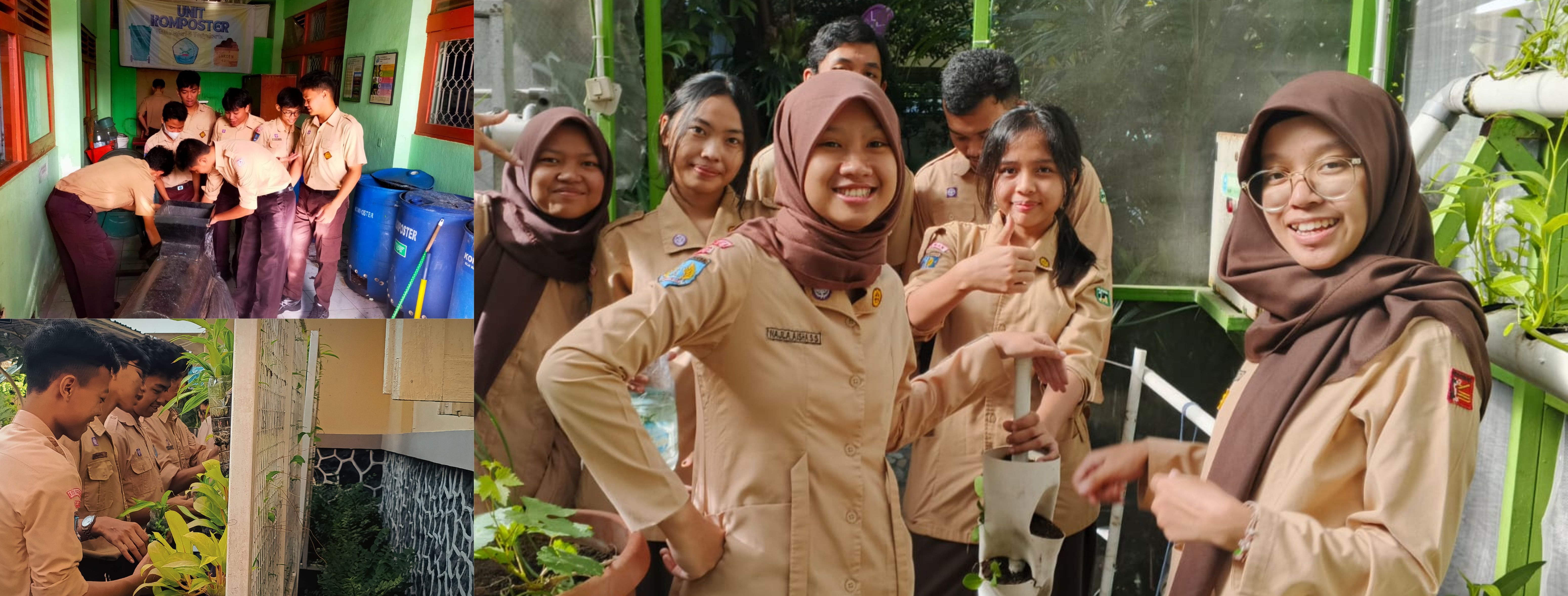 Komitmen Peduli Lingkungan, SMA Negeri 6 Yogyakarta Gelar Adiwiyata dan Kerja Bakti Bersama